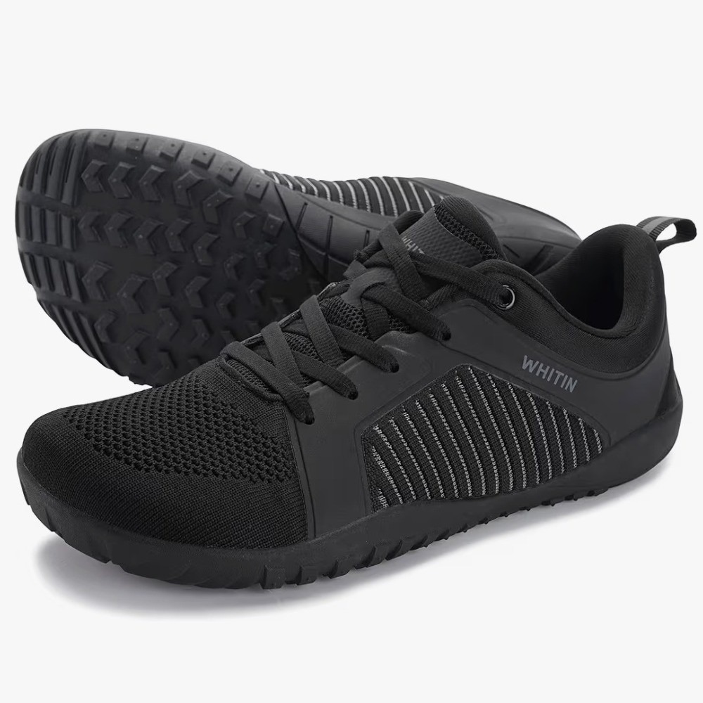 Whitin W51 Barefoot Minimalist Trail Running Shoes Black Size Mens 13 Wide (47)